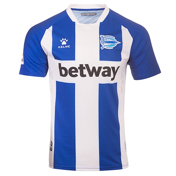 Tailandia Camiseta Alavés 1ª 2019-2020 Azul